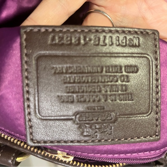 Coach 70th anniversary bag and matching wristlet - Picture 7 of 7